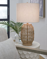 Orenman Light Brown Table Lamp