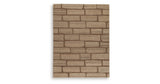 Orest Brown Large Rug by Ashley at Eve Furniture