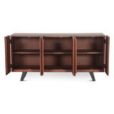 Organic Forge 68" Sideboard in Raw Walnut by Home Trends & Design at Eve Furniture
