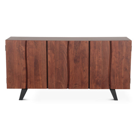 Organic Forge 68" Sideboard in Raw Walnut by Home Trends & Design at Eve Furniture