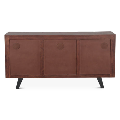 Organic Forge 68" Sideboard in Raw Walnut by Home Trends & Design at Eve Furniture
