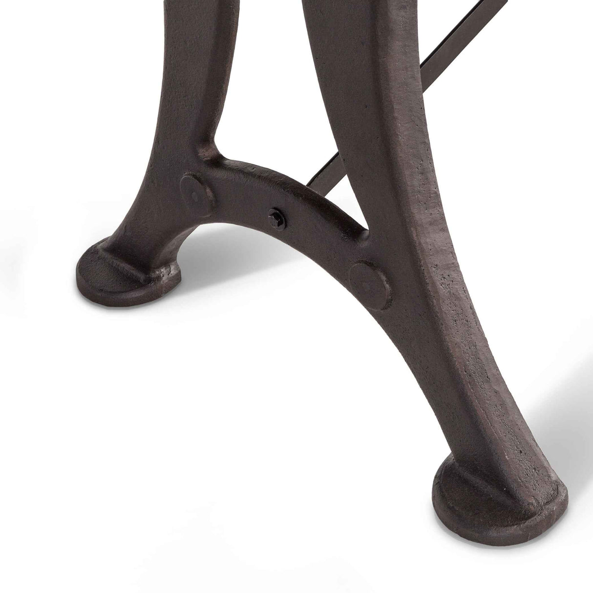 Organic Forge 72" Gathering Table in Raw Walnut by Home Trends & Design at Eve Furniture