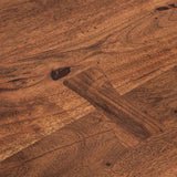 Organic Forge 72" Gathering Table in Raw Walnut by Home Trends & Design at Eve Furniture