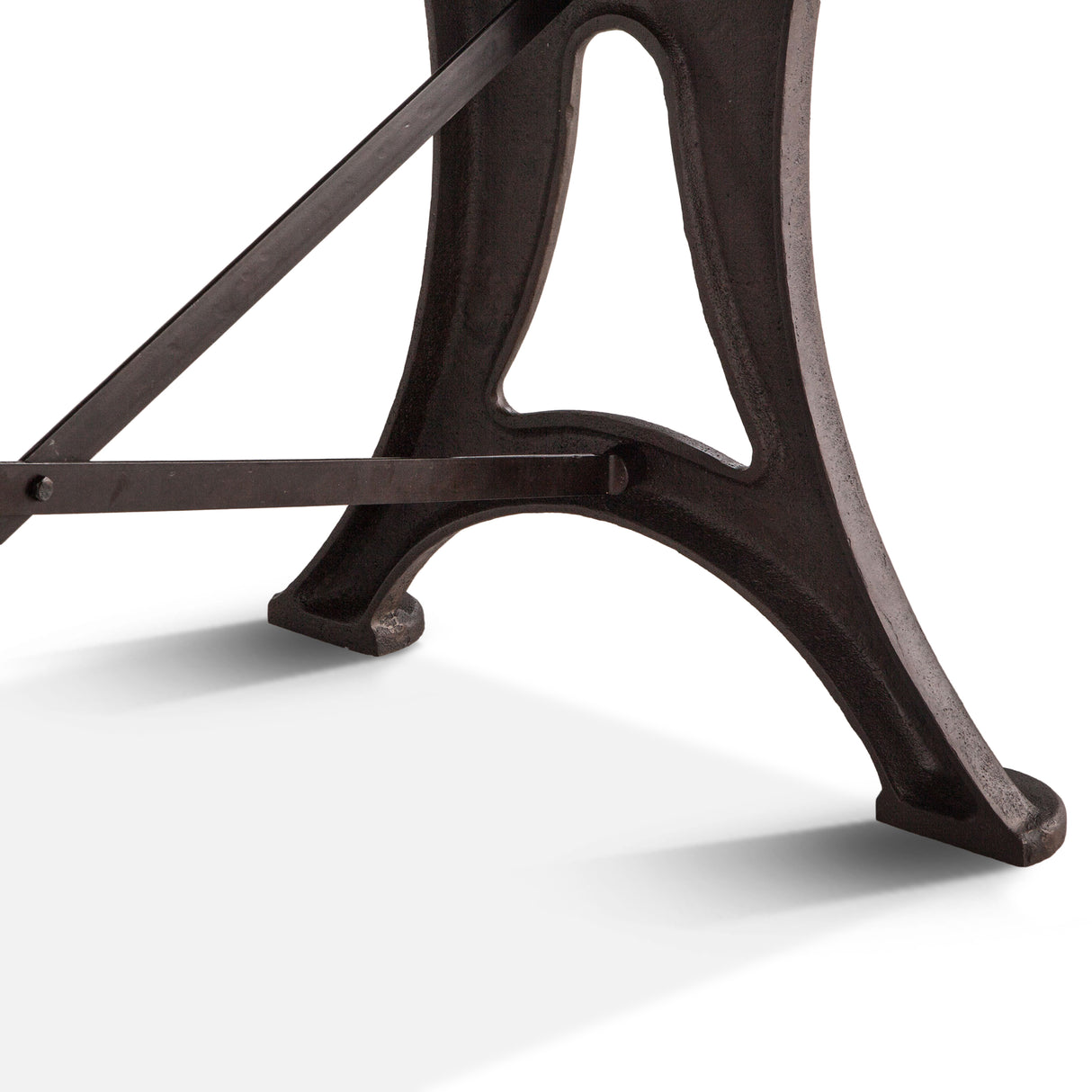 Organic Forge 72" Gathering Table in Raw Walnut