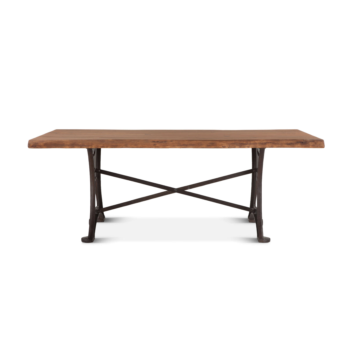 Organic Forge 80" Dining Table in Raw Walnut by Home Trends & Design at Eve Furniture