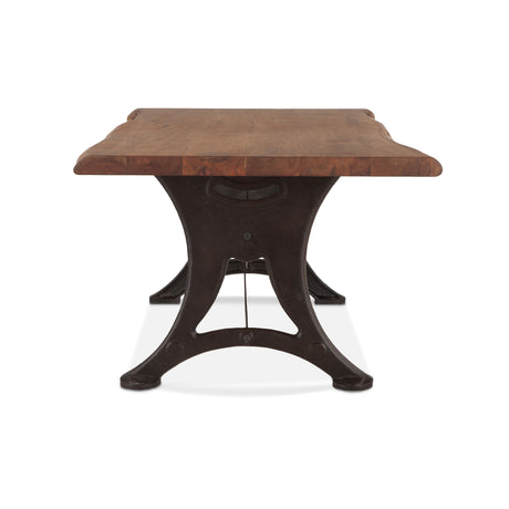 Organic Forge 80" Dining Table in Raw Walnut by Home Trends & Design at Eve Furniture
