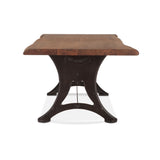 Organic Forge 80" Dining Table in Raw Walnut by Home Trends & Design at Eve Furniture