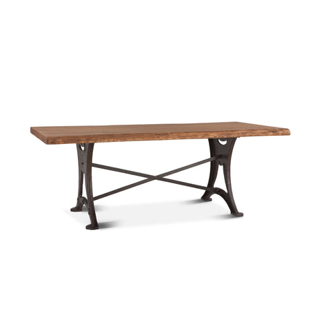 Organic Forge 80" Dining Table in Raw Walnut by Home Trends & Design at Eve Furniture
