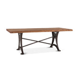 Organic Forge 94" Dining Table in Raw Walnut by Home Trends & Design at Eve Furniture
