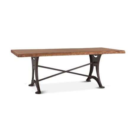 Organic Forge 94" Dining Table in Raw Walnut by Home Trends & Design at Eve Furniture