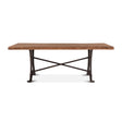 Organic Forge 94" Dining Table in Raw Walnut by Home Trends & Design at Eve Furniture