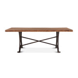 Organic Forge 94" Dining Table in Raw Walnut by Home Trends & Design at Eve Furniture
