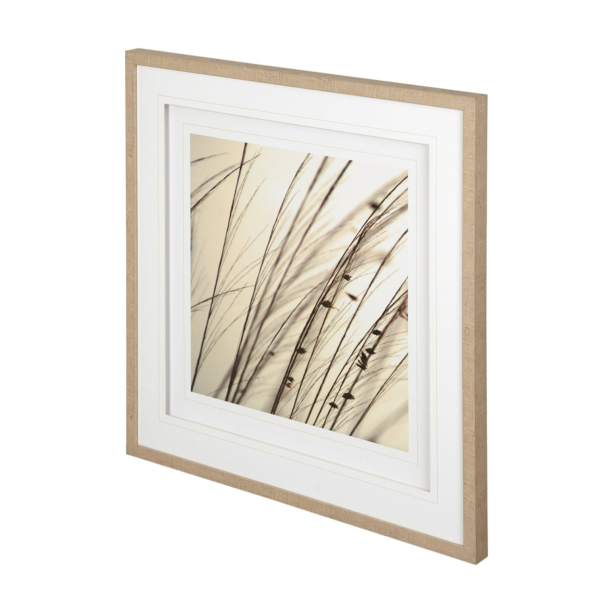 Organic I by Tony Koukos a Hand Embellished Textured Framed Art Photograph Matted under Glass by Mercana at Eve Furniture
