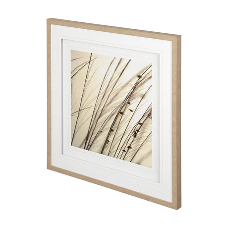 Organic I by Tony Koukos a Hand Embellished Textured Framed Art Photograph Matted under Glass by Mercana at Eve Furniture