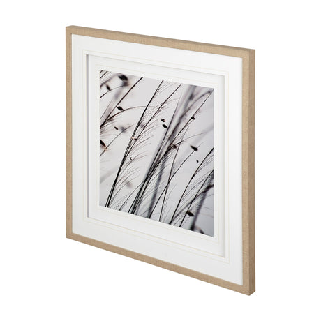 Organic II by Tony Koukos a Hand Embellished Textured Framed Art Photograph Matted under Glass by Mercana at Eve Furniture