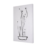 Organic Line Drawing I by Mercana Studio a Hand Embellished Textured Canvas by Mercana at Eve Furniture
