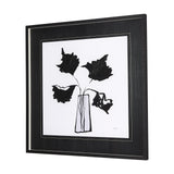 Organic Line Drawing II by Mercana Studio Hand Embellished Framed Art Print Matted under Glass by Mercana at Eve Furniture