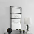 Oriel 3-Shelf Rectangle Wall Mirror by Coaster at Eve Furniture