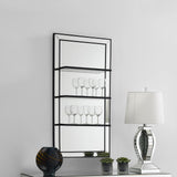 Oriel 3-Shelf Rectangle Wall Mirror by Coaster at Eve Furniture