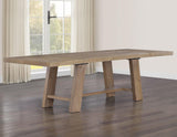 Orinda 72-108 Inch Dining Table with Two 18 Inch Leaves by Steve Silver at Eve Furniture
