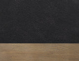 Orinda Rustic Solid Wood Side Chair, Brown Vegan Leather by Steve Silver at Eve Furniture