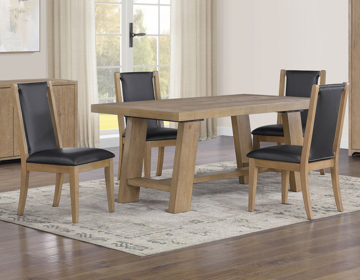 Orinda Warm Caramel Dining Room Set by Steve Silver at Eve Furniture
