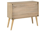 Orinfield Natural/White Accent Cabinet by Ashley at Eve Furniture