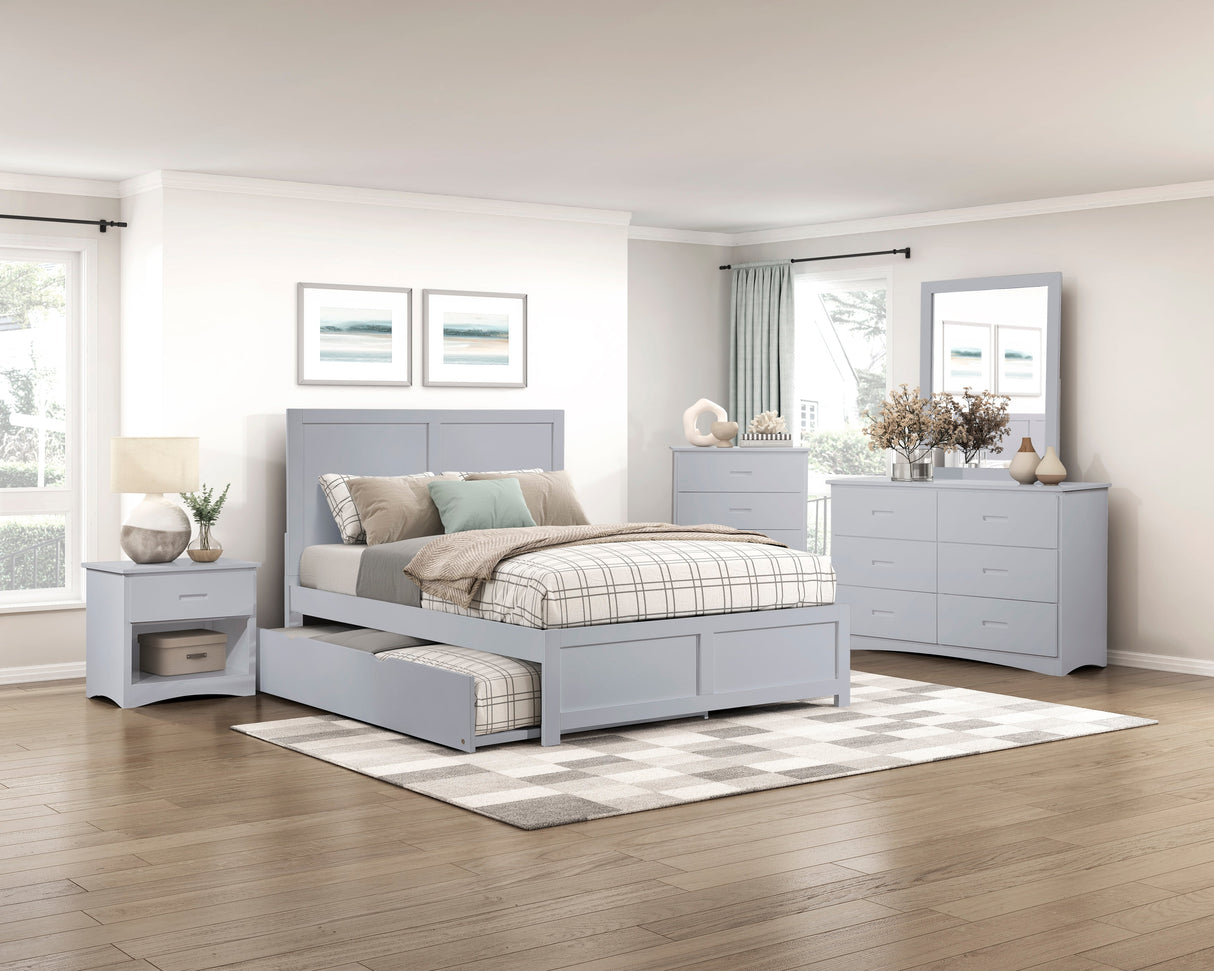 Orion Full Platform Bed by Homelegance at Eve Furniture