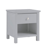 Orion Gray 1-Drawer Nightstand by Homelegance at Eve Furniture