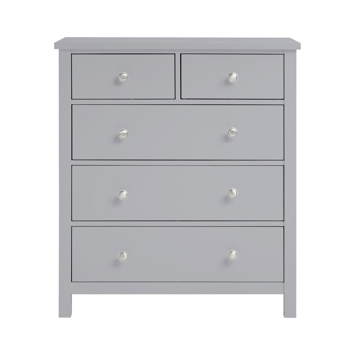 Orion Gray 5-Drawer Chest by Homelegance at Eve Furniture