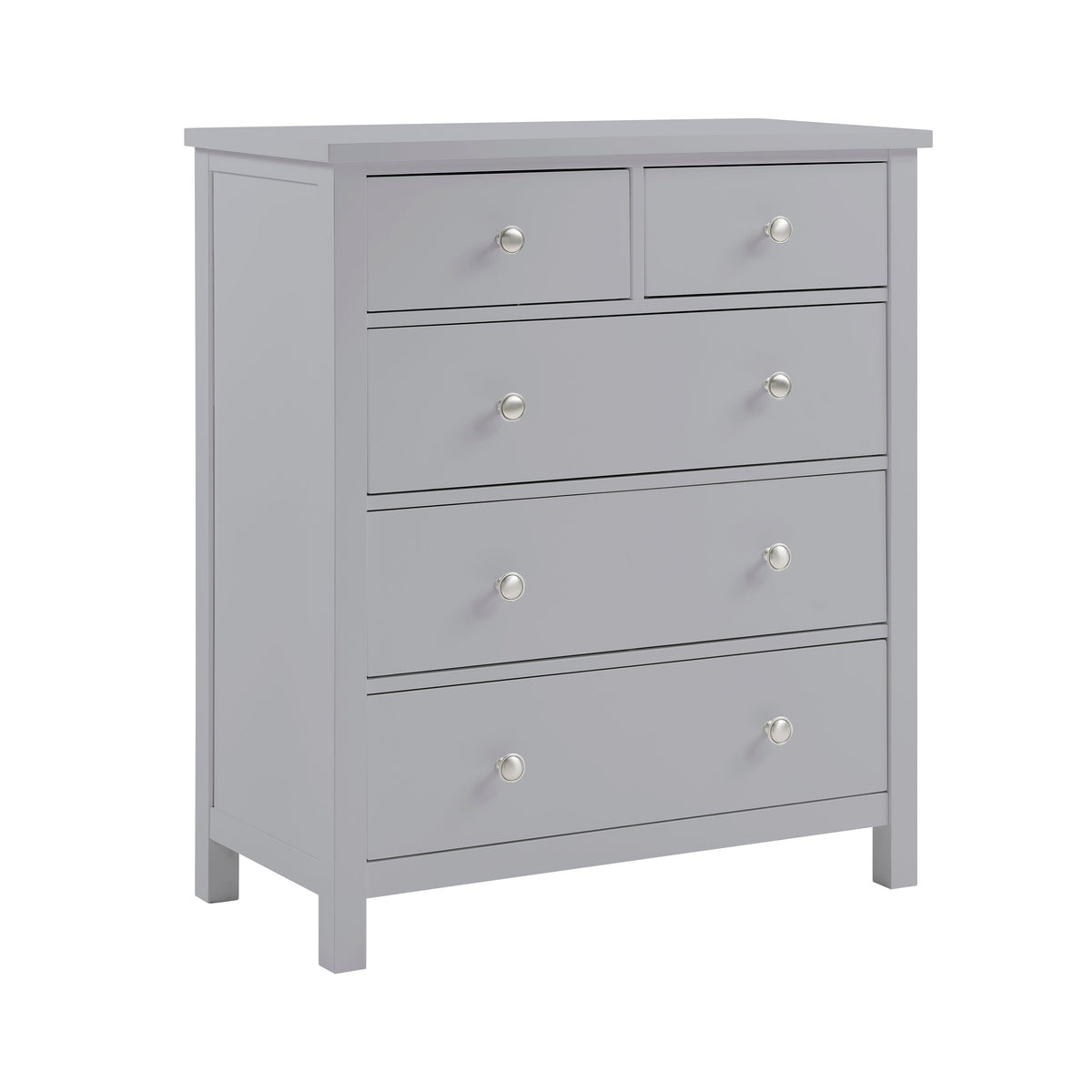 Orion Gray 5-Drawer Chest by Homelegance at Eve Furniture