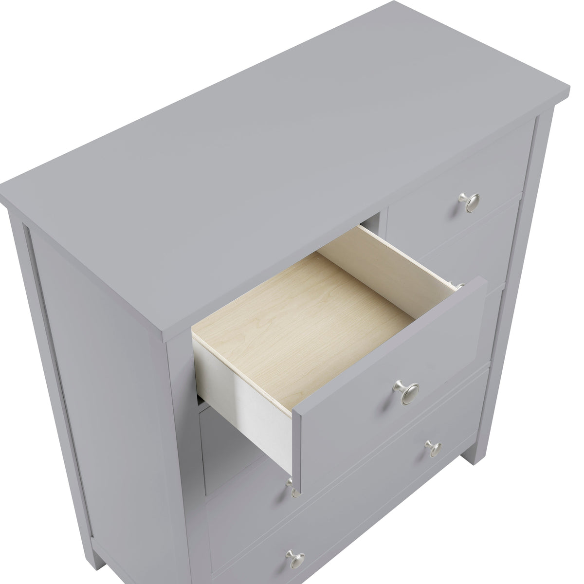 Orion Gray 5-Drawer Chest by Homelegance at Eve Furniture