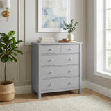 Orion Gray 5-Drawer Chest by Homelegance at Eve Furniture