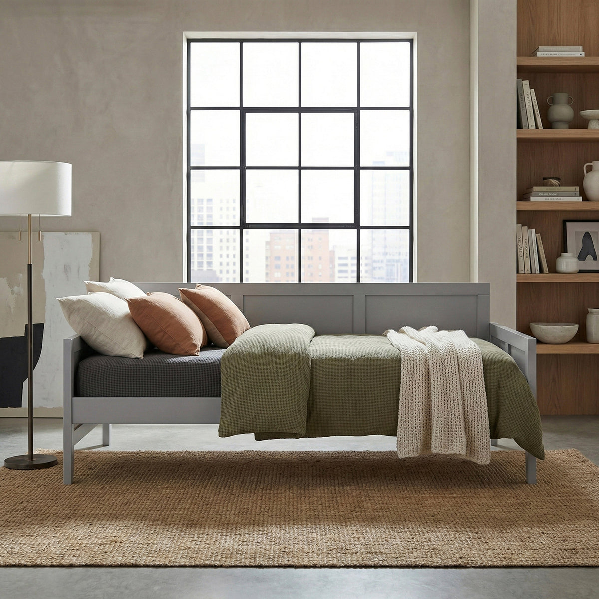 Orion Gray Daybed by Homelegance at Eve Furniture