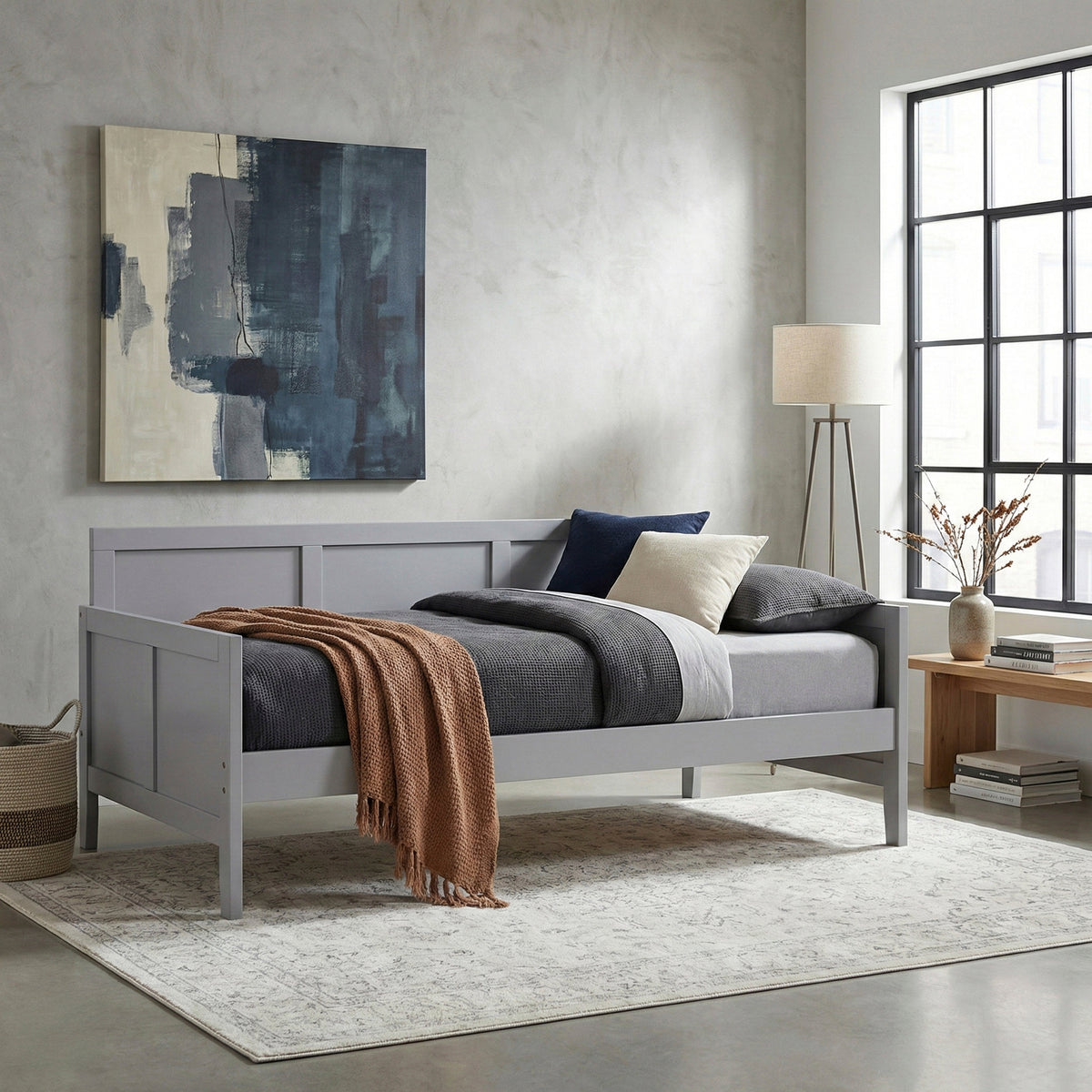 Orion Gray Daybed by Homelegance at Eve Furniture