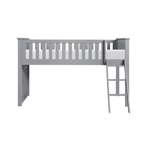Orion Gray Low Loft Bunk by Homelegance at Eve Furniture