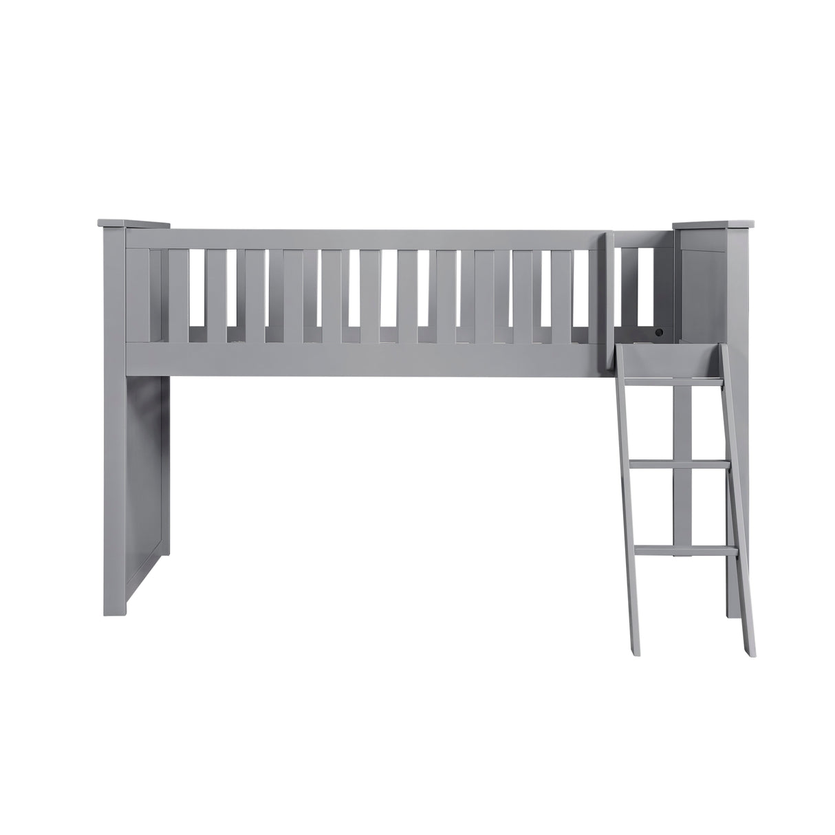 Orion Gray Low Loft Bunk by Homelegance at Eve Furniture
