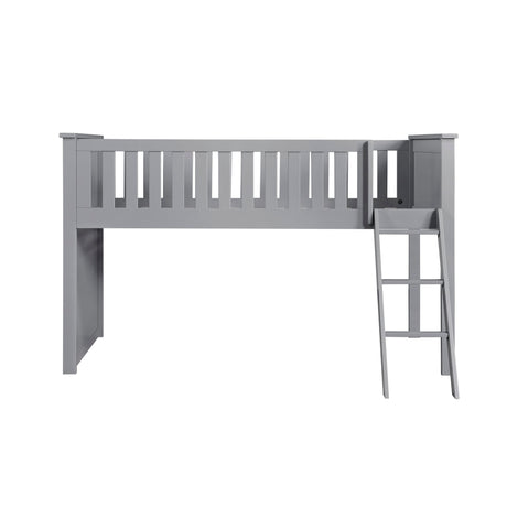 Orion Gray Low Loft Bunk by Homelegance at Eve Furniture
