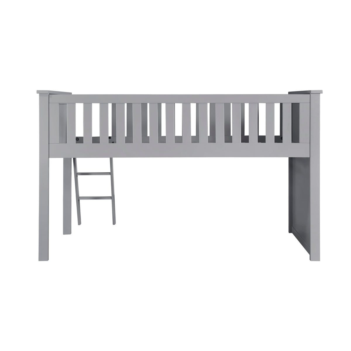 Orion Gray Low Loft Bunk by Homelegance at Eve Furniture