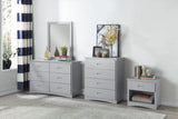 Orion Gray Nightstand by Homelegance at Eve Furniture