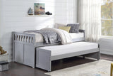 Orion Gray Twin/Twin Bed by Homelegance at Eve Furniture