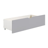 Orion Gray Twin/Twin Bunk Bed with Storage Boxes by Homelegance at Eve Furniture