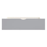 Orion Gray Twin/Twin Bunk Bed with Storage Boxes by Homelegance at Eve Furniture