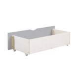 Orion Gray Twin/Twin Bunk Bed with Storage Boxes by Homelegance at Eve Furniture