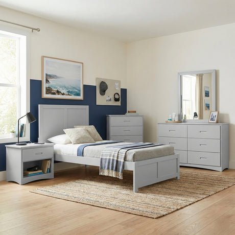 Orion Twin Platform Bed by Homelegance at Eve Furniture