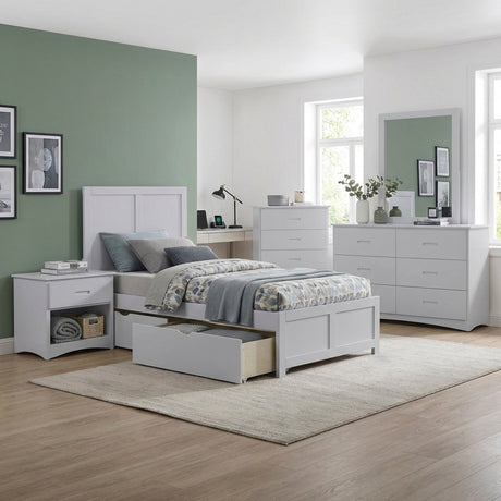 Orion Twin Platform Bed by Homelegance at Eve Furniture