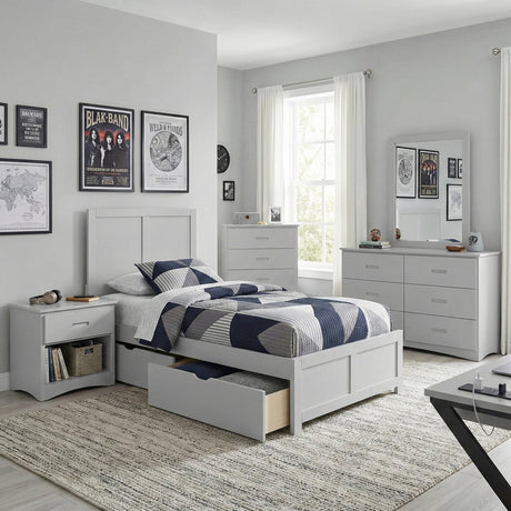 Orion Twin Platform Bed by Homelegance at Eve Furniture