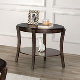Orkdal Walnut End Table by Furniture of America at Eve Furniture
