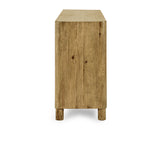 Orlando 4 Door Buffet - Light Brown by Classic Home at Eve Furniture