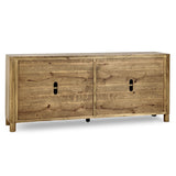 Orlando 4 Door Buffet - Light Brown by Classic Home at Eve Furniture
